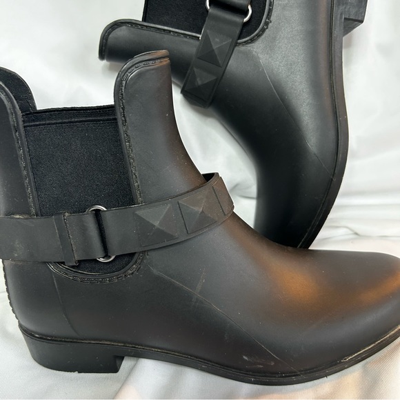 Natural Soul Womens Tyler Rain Boot Black - Picture 2 of 9